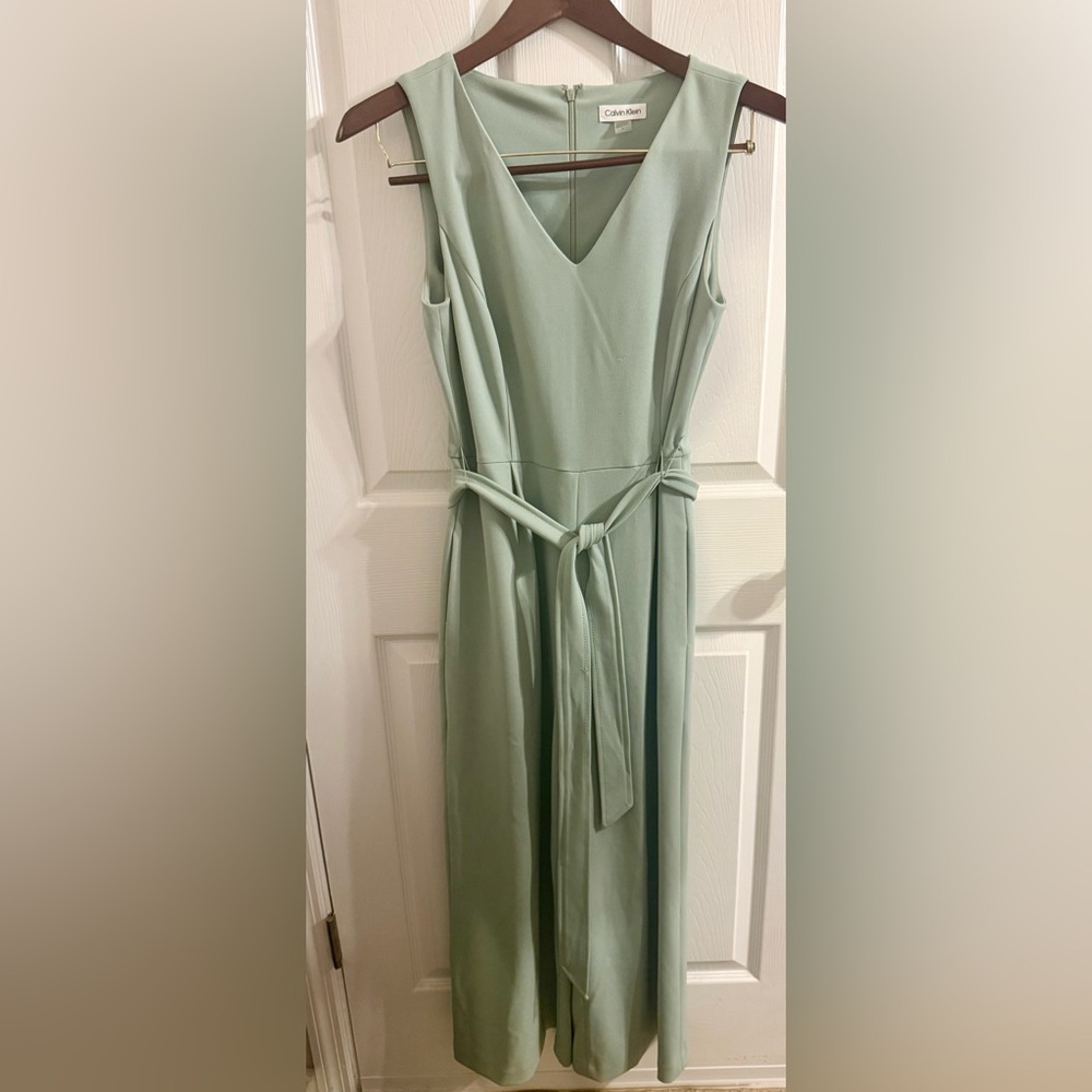 Calvin Klein Light Green Jumpsuit